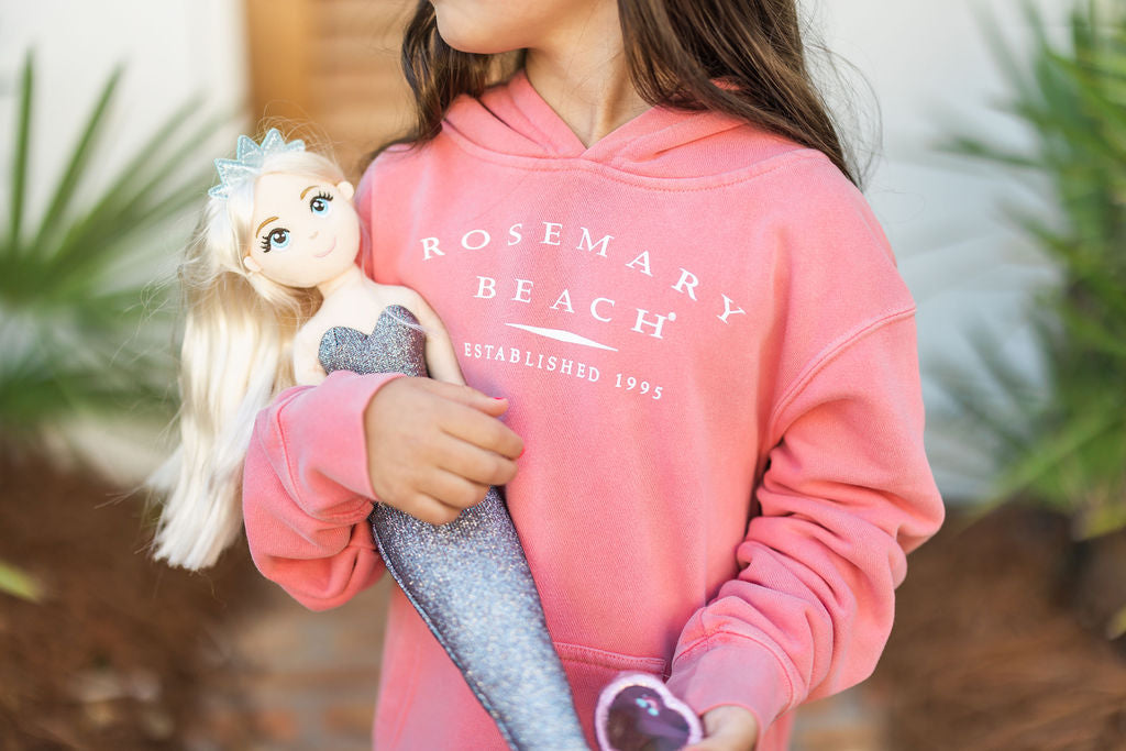Youth Classic Hoodie-Pink : Xsmall
