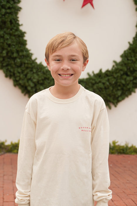 Rosemary Beach® Youth 2025 Christmas Long Sleeve Tee