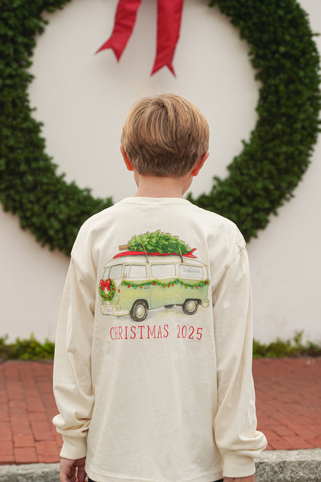 Rosemary Beach® Youth 2025 Christmas Long Sleeve Tee