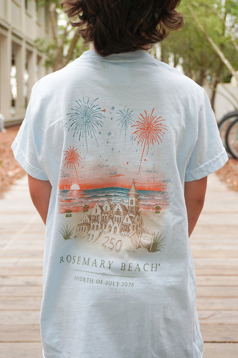 Chambray Kids Rosemary Beach® 2026 July 4th Tee