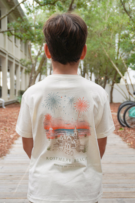 Ivory Kids Rosemary Beach® Kids 2026 July 4th Tee