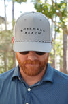 Grey Rosemary Beach® Aerosphere Snap Back Hat Front View