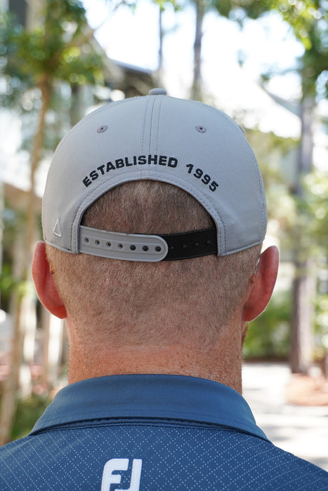 Grey Rosemary Beach® Aerosphere Snap Back Hat Back Detail