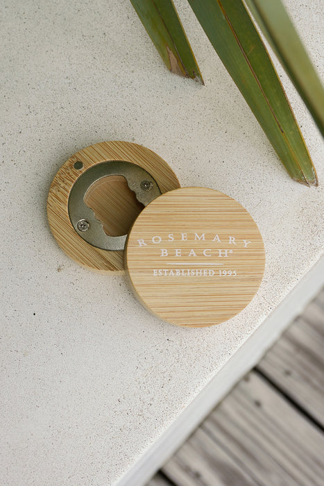 Bamboo Rosemary Beach® Bottle Opener Magnet