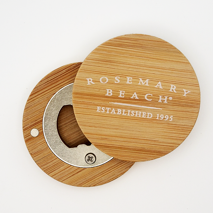 Bamboo Rosemary Beach® Bottle Opener Magnet