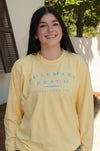 Butter Longsleeve Rosemary Beach® Tee Closeup