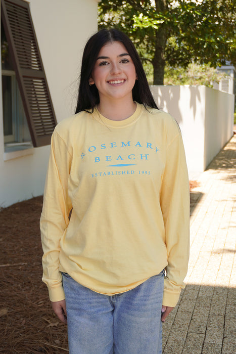 Butter Longsleeve Rosemary Beach® Tee