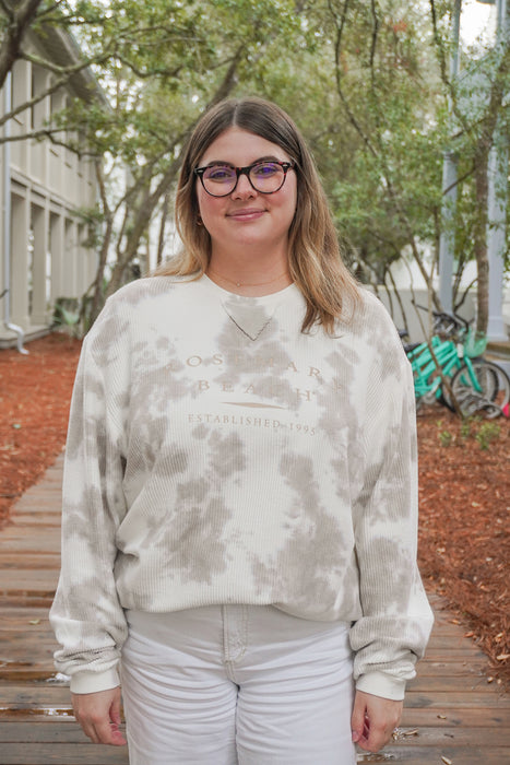 Rosemary Beach® Adult Corded Crew Sweatshirt