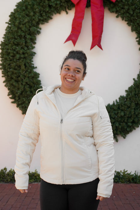 Ivory Rosemary Beach® Destination Hooded Jacket