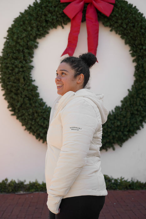 Ivory Rosemary Beach® Destination Hooded Jacket