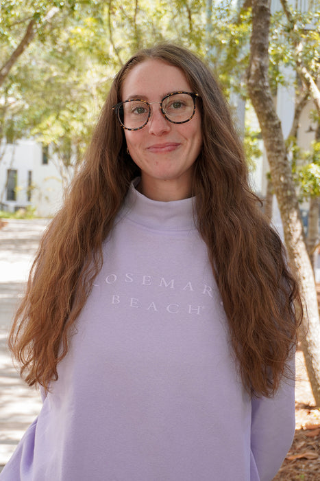 Lilac Rosemary Beach® Diana Mock Turtleneck