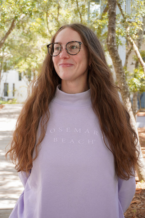 Lilac Rosemary Beach® Diana Mock Turtleneck
