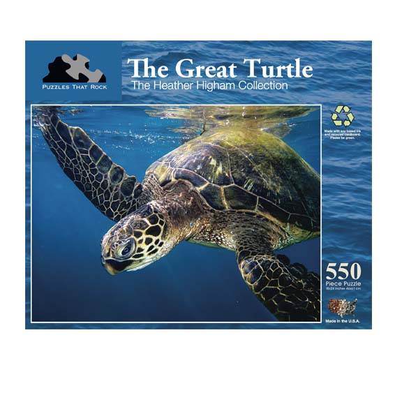 Great Turtle 550 Pieces Puzzle