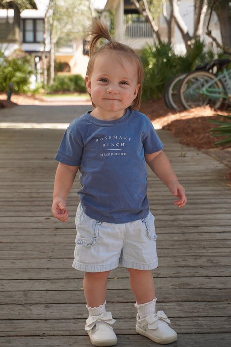Pacific Blue Shortsleeve Baby Rosemary Beach® Tee