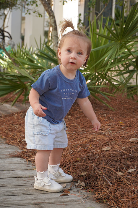 Pacific Blue Shortsleeve Baby Rosemary Beach® Tee