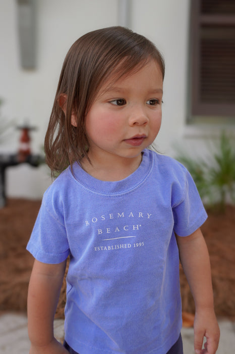Periwinkle Shortsleeve Baby Rosemary Beach® Tee