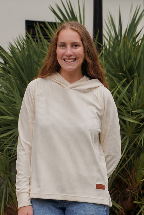 Rosemary Beach® Jema Corded Raglan Hoodie
