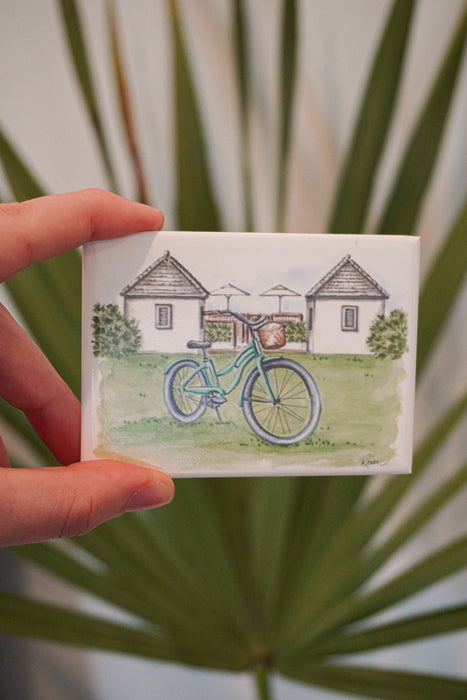 Beach Cruiser Rosemary Beach® Magnet