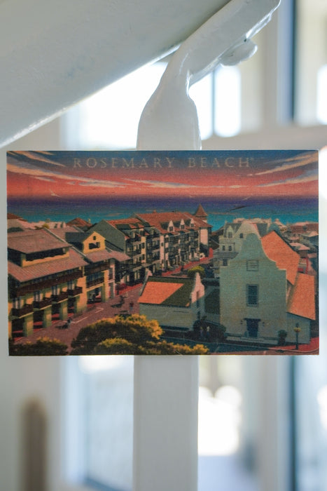 Main Street Rosemary Beach® Wooden Magnet