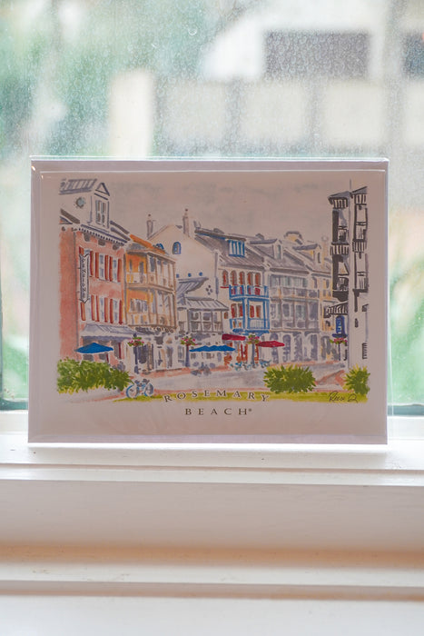 Main Street Rosemary Beach® Note Card w/Envelope