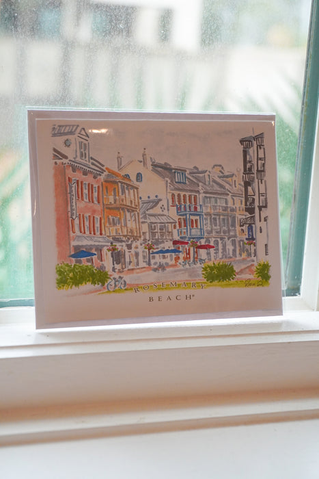 Main Street Rosemary Beach® Note Card w/Envelope