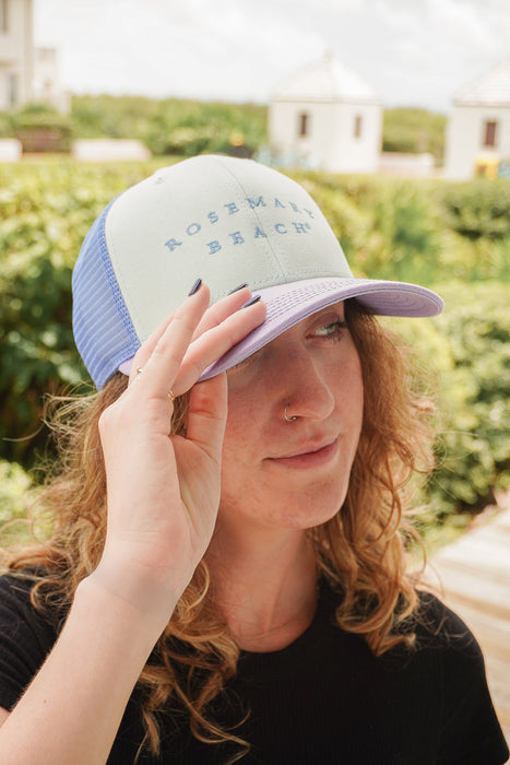 Iris Lilac Adult Rosemary Beach® Trucker Hat