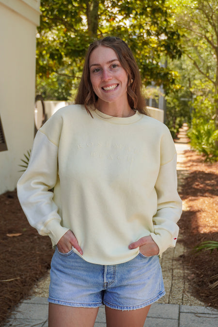  Limoncello Rosemary Beach® Reverse Fleece Sweatshirt Alternate View