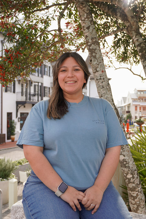 Ice Blue 2026 Rosemary Beach® Main Street Tee