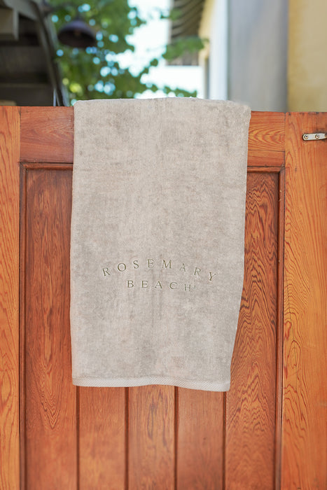 Cool Gray Rosemary Beach® Classic Beach Towel