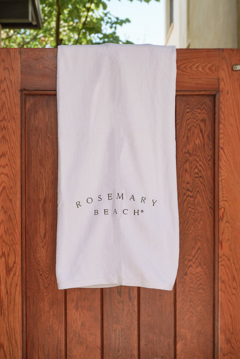 White Rosemary Beach® Classic Beach Towel