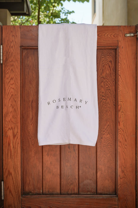 White Rosemary Beach® Classic Beach Towel