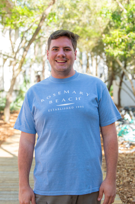 Washed Denim Shortsleeve Rosemary Beach® Tee
