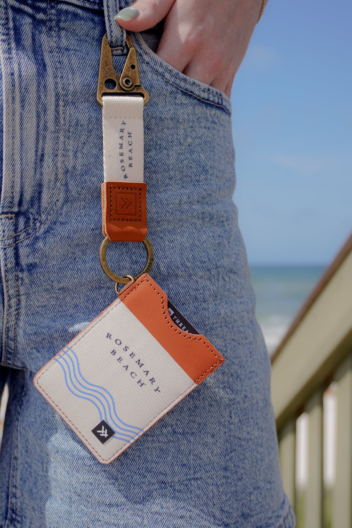 Rosemary Beach® Wave Vertical Wallet– Rosemary Beach Trading Company