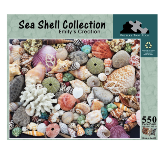 SeaShells 550 Pieces Puzzle