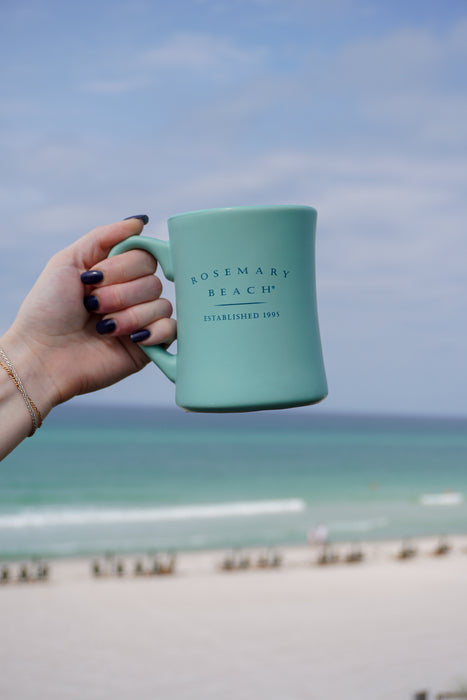 Seafoam Rosemary Beach® Diner Mug