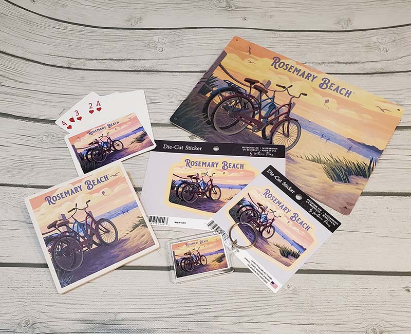 Rosemary Beach® Sunset & Bikes Products