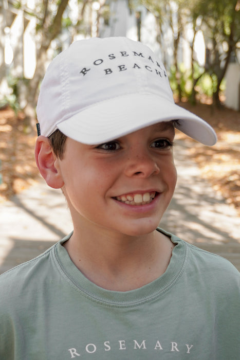 White Kids Classic Rosemary Beach® Hat