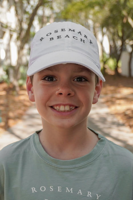 White Kids Classic Rosemary Beach® Hat