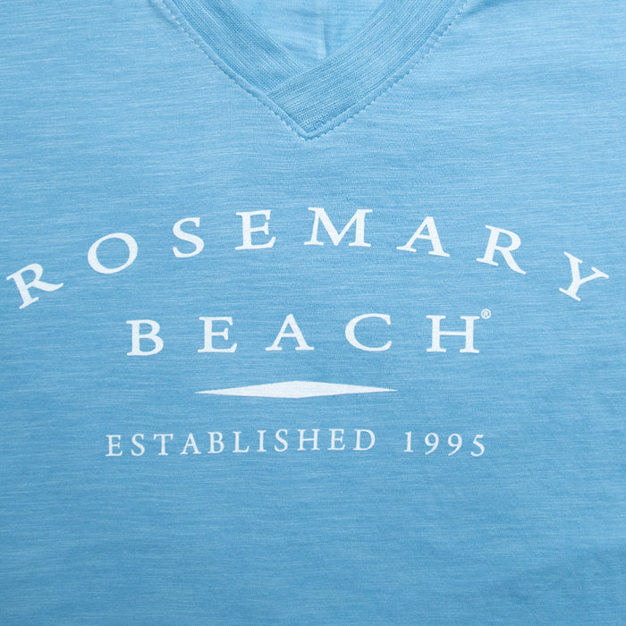 Rosemary Beach® Serena Slub V Neck